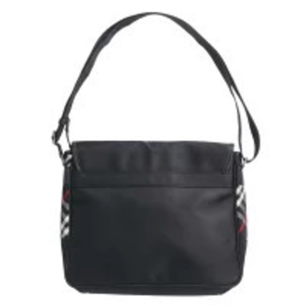 Burberry B Messenger Shoulder Bag Check Nova